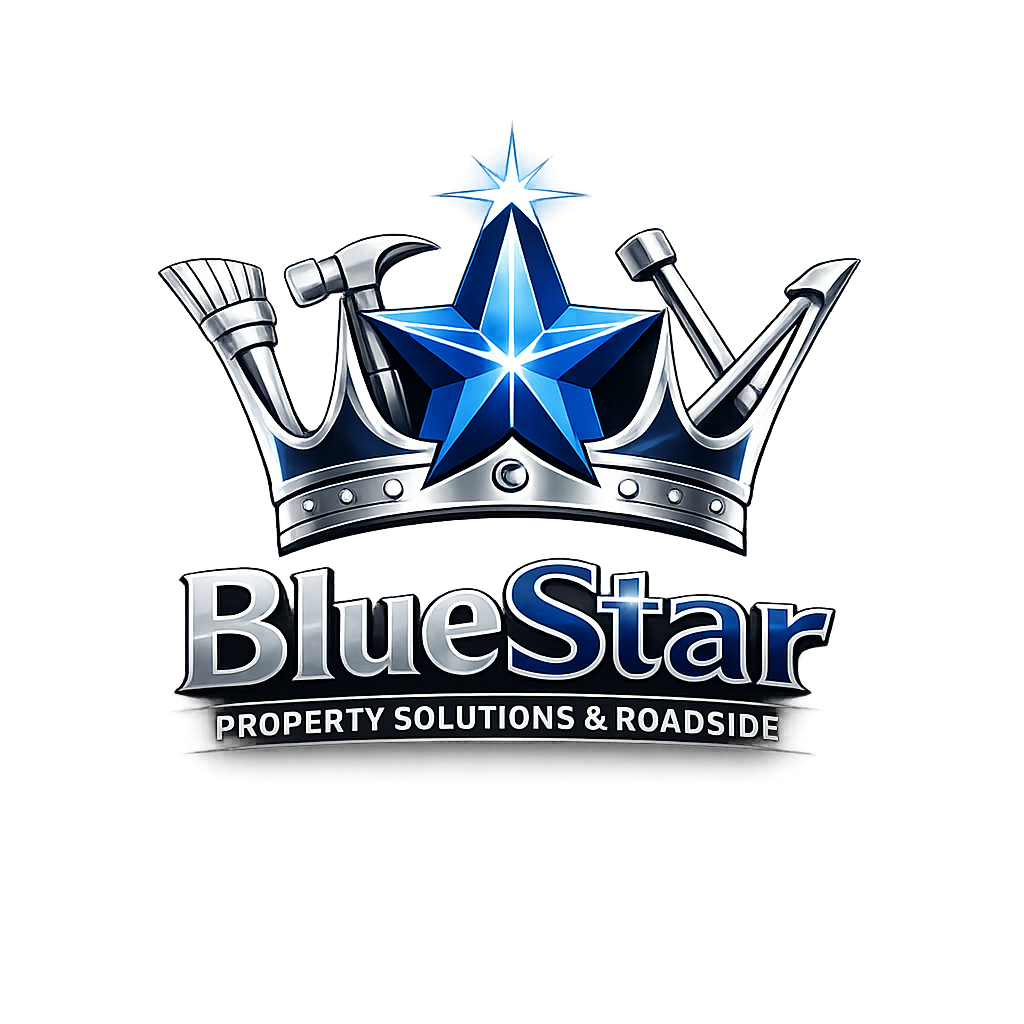 BlueStar Property Solutions & Roadside logo