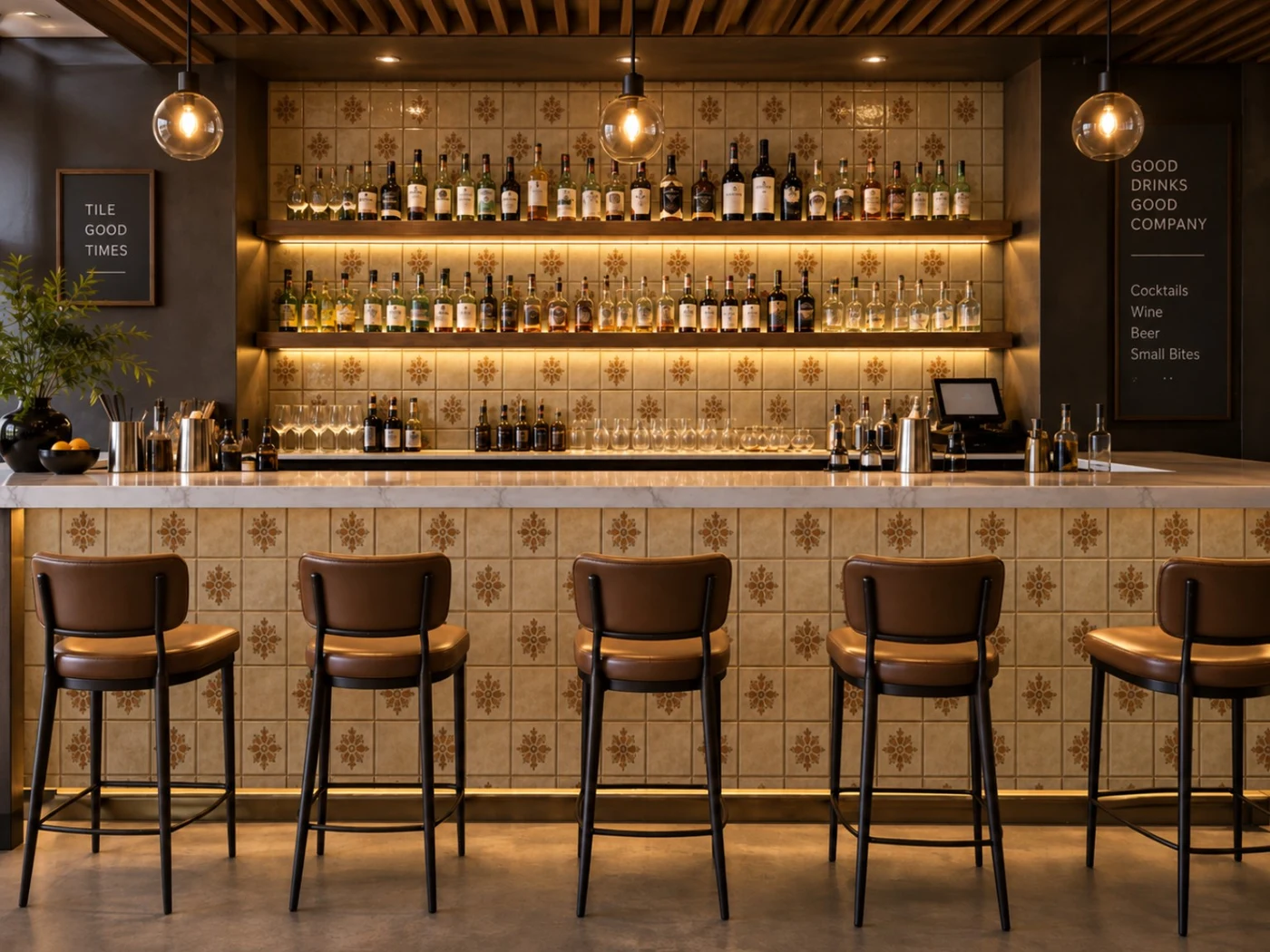 Bar area before the Southlake upgrade